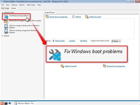 windows 10 clone will not boot|macrium reflect fix boot problems.